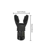 Silicone Breathing Device Adjustable Resistance Portable Throat Fitness Lung Capacity Training Respiratory Exerciser Adjustable