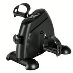 Mini Exercise Bike, Under Desk Bike Pedal Exerciser Portable Foot Cycle Arm & Leg Peddler Machine With LCD Screen Displays