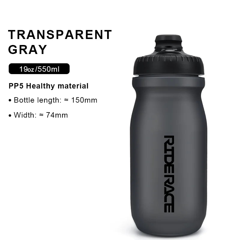 550/650ML Bike Water Bottle High-Quality PP5 Taste-Free Outdoor Sports Large Capacity Squeeze Bicycle Kettle Cycling Drink Cup
