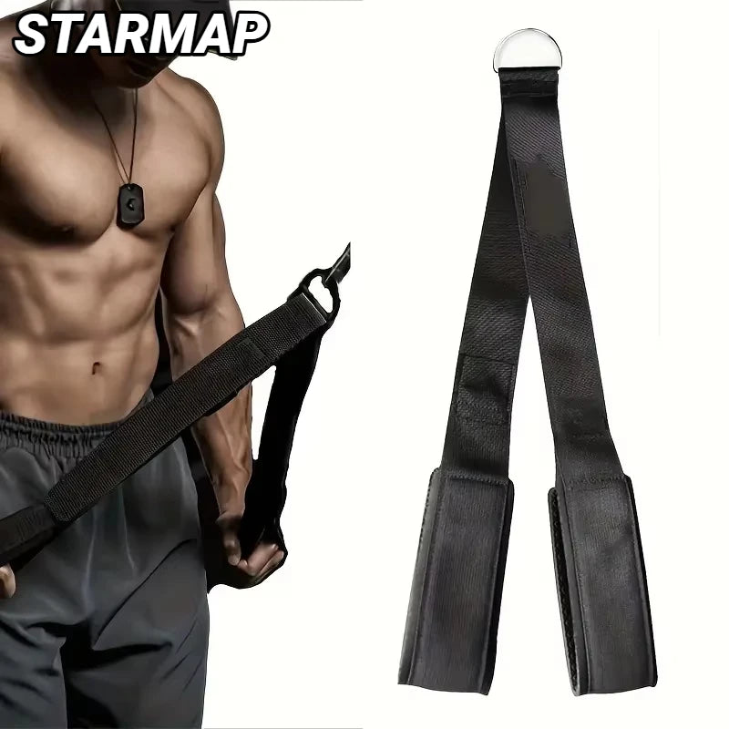 Biceps Tricep Rope Cable Attachment Handles Pull Down For Professional Gym Gantry Back Trainer