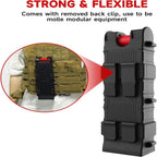 PA66+GF30 12 Gauge  Shotgun Pouch Holster 12G Reloader Pouch High-Impact Ambidextrous 12 Gauge Reloader Up to 10  Shell