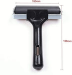 100mm Rubber Pressure Roller Install Tool Stamping Bearing Art Craft Wall Painting Car Soundproofing for Boat Decking to Install