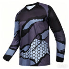 Men Breathable off Road Mountain Motocross Enduro Mtb Bike Jersey Cycling Top Riding Quick Dry Athletic Wear Cycling Top