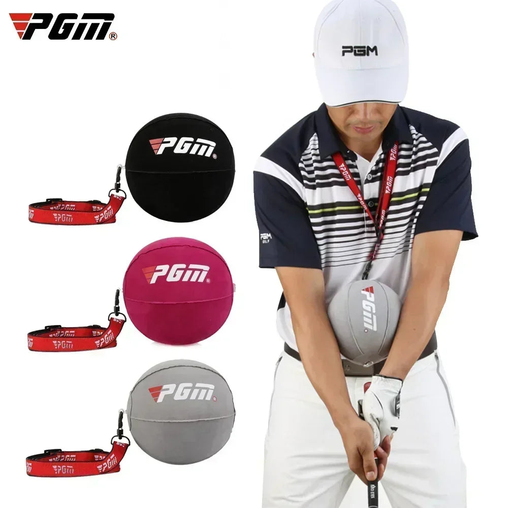 Inflatable Golf Smart Ball Golf Smart Ball Training Aid Inflatable Ball Adjustable Lanyard Posture Correction Swing Trainer Aids