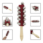 Wooden 21 Bell Rod Orff Instruments Toys Early Education Stick Shaker Musical Toy for Children Kids Gifts Percussion Instruments