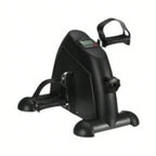 Mini Exercise Bike, Under Desk Bike Pedal Exerciser Portable Foot Cycle Arm & Leg Peddler Machine With LCD Screen Displays
