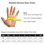 Waterproof Snowboard Cycling Motorcycle Bicycle Skiing Winter Gloves Crab Finger Style Heating Hand Warm Electric Thermal Gloves