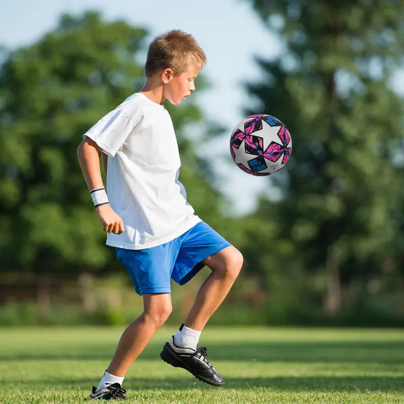 Standard Soccer Ball Professional Outdoors Sports Match Balls Training Seamless Football High Quality PU Material Size 5 Size 4