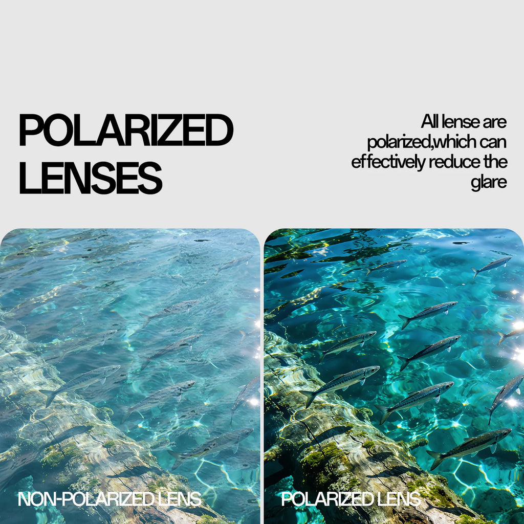 SCVCN New Outdoor Polarized Sunglasses Bike Cycling Glasses UV400 Sports Running Fishing Protection Eyewear Road Bicycle Goggles