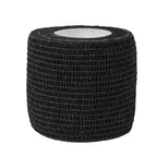 1/3/6/20PCS Black Self Adhesive Bandages Cohesive Elasticity Breathable Waterproof Bandages Sports Tape Wrist Ankle First Aid