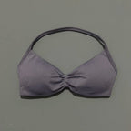 Sports Strappy Bra Yoga Underwear Women Gym Top Running Exercise Backless Bra High Support Active Wear Fitness Workout Halter