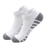 6/24Pairs Ankle Athletic Running Socks Cushioned Breathable Low Cut Sports Tab Socks For Men And Women