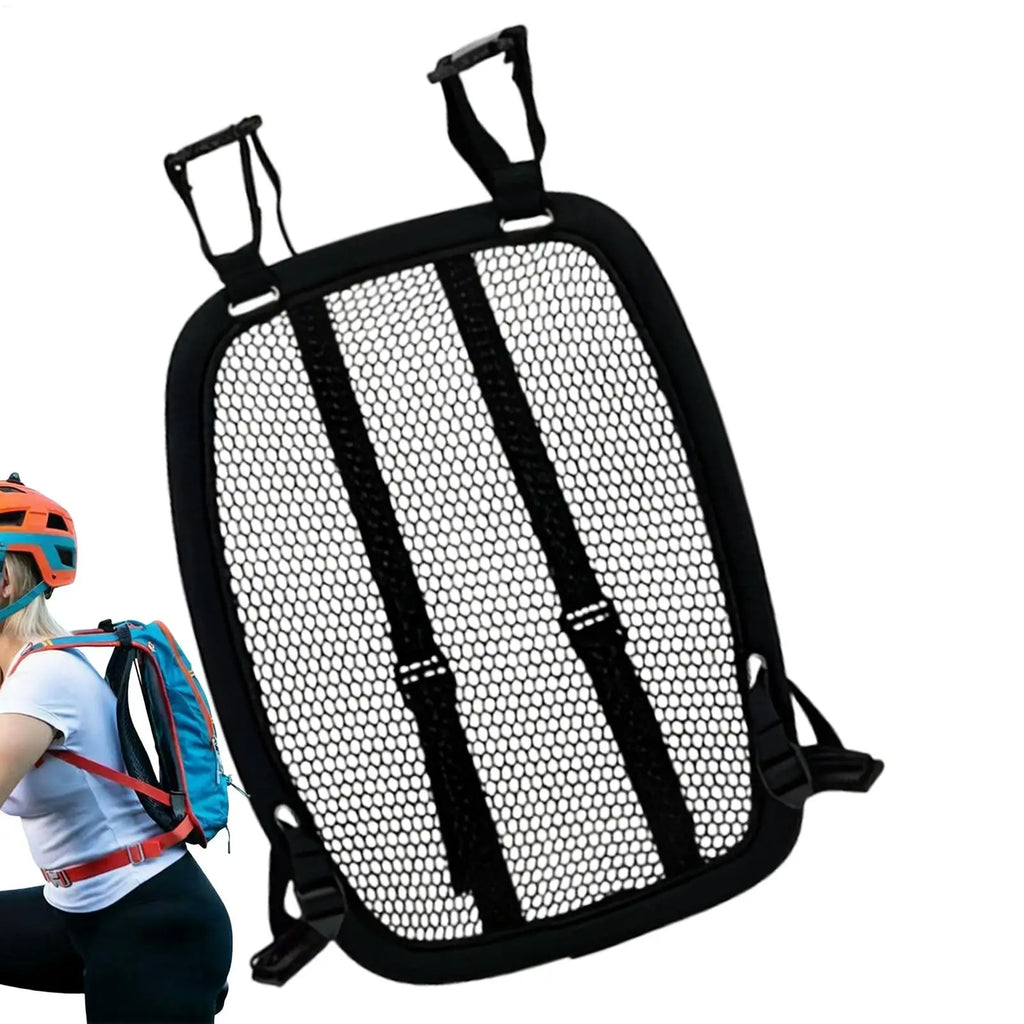 Ergonomic Airflow Ventilation Backpack Spacer Breathable Mesh Backpacks Ventilation Frame Sweat Reducing for Cycling Hiking