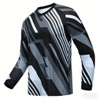 Men Breathable off Road Mountain Motocross Enduro Mtb Bike Jersey Cycling Top Riding Quick Dry Athletic Wear Cycling Top