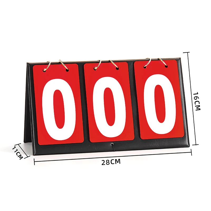 1PC Scoreboard Tabletop Scoreboard Score Keeper Portable Basketball Score Counter For Basketball Badminton Volleyball【AliS8】
