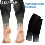 1Pair Calf Compression Sleeves Running Leg Sleeve 20-30Mmhg Socks For Shin Splint Men Women Varicose Vein Fatigue Relief
