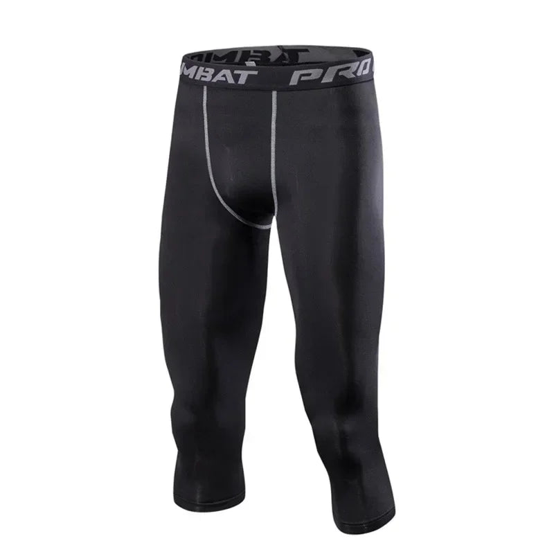 2026 Men's Workout Shorts Running Tights Gym Leggings Tights for Men Yoga Pants Compression Exercise Pant for Men Cycling Tights