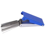 Miwayer Guitar Nut Saddle Polishing Grinding Guitar Files DIY Slotting File Kits Guitar File Kit Set Dual Cutting Luthier Tool