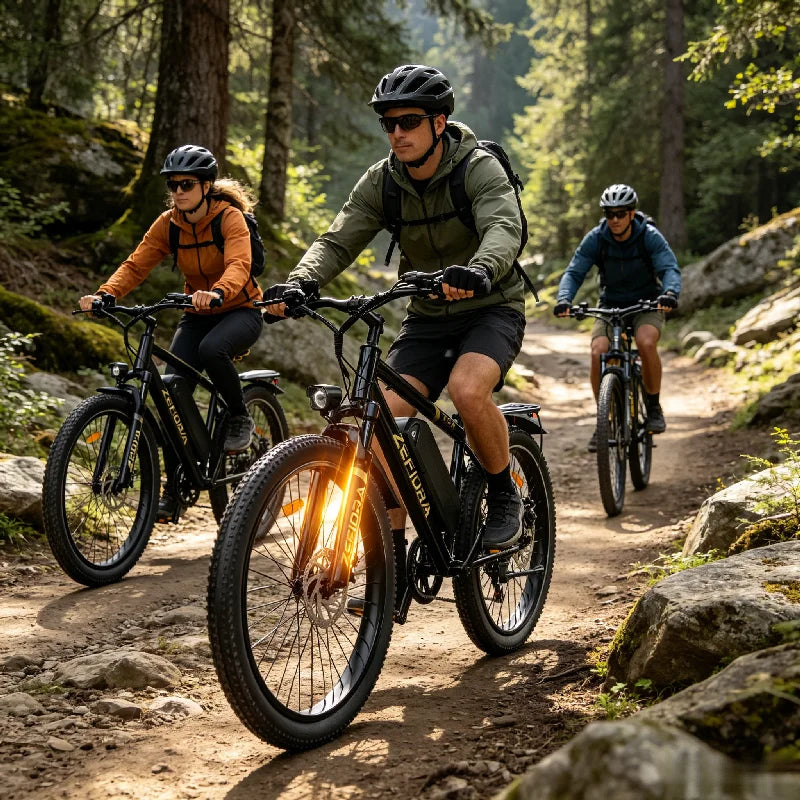 Off-Road Mountain Electric Bike,UL2849 Safety Certified,Made by Leading Manufacturer, Free US Local Warehouse Shipping