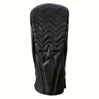 1pc/3pcs Golf Head Covers for Driver & Woods - Head cover, Designed to Fit All Woods and Drivers (Grain star style）