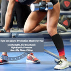 Calf Compression Sleeves Compression Sports Socks Long Pressure Stockings Leg Compression Sleeve Calf Support Assists Leggings