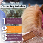 Pet Cleaning and Beauty Brush, Horse Sweat Scrat, Suitable for Cat, Dogs, Rabbit, Animal Stables, Horse equipment Cleaning Tools