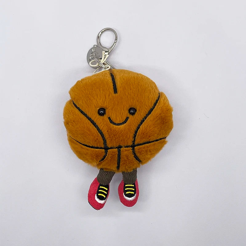 Golf Ball Plush Keychain, Marshmallow Keychain, Volleyball Plush Toy, Rabbit, Xue Long Plush  Bag Charms