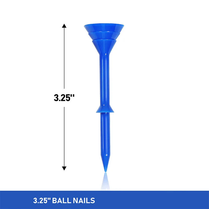 Golf Tees Plastic 83mm Big Cup Plus Scale Tee 50pcs Random Colors Accessories Sport TE007-P