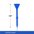 Golf Tees Plastic 83mm Big Cup Plus Scale Tee 50pcs Random Colors Accessories Sport TE007-P