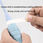 Anti Slip Flat Sweatband for Badminton/Tennis, with Sweat absorbing Grip Rubber to Help Score Points on the Court