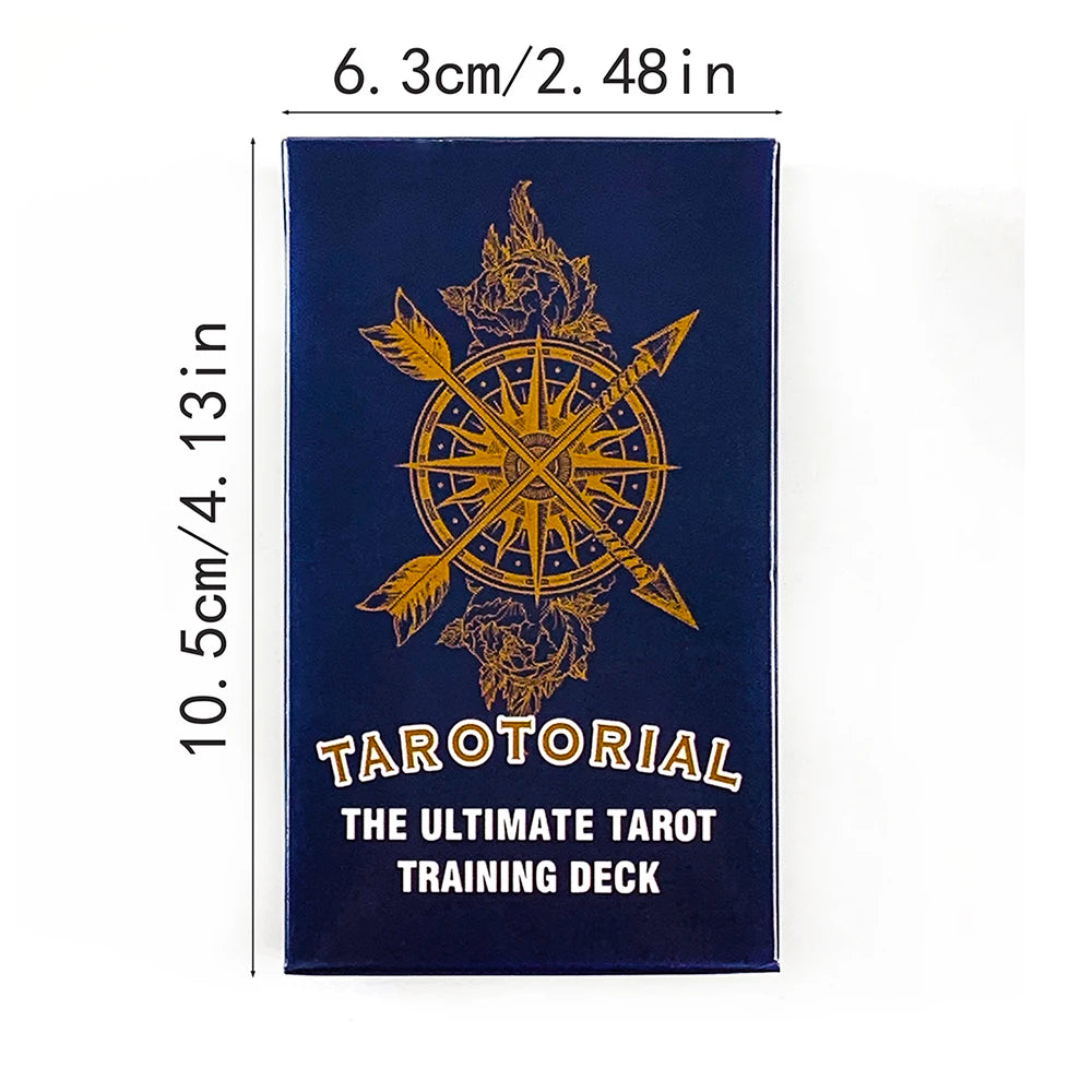 New Tarot Deck The Ultimate Tarot Training Deck Fate Divination Card Games Party Board Game，Holiday Games Camping Game
