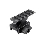 5-Slot QD Scope Riser Mount High Profile Red Dot Sight Base Adapter for 20mm Picatinny Rail, Tactical Toy Gun Accessories