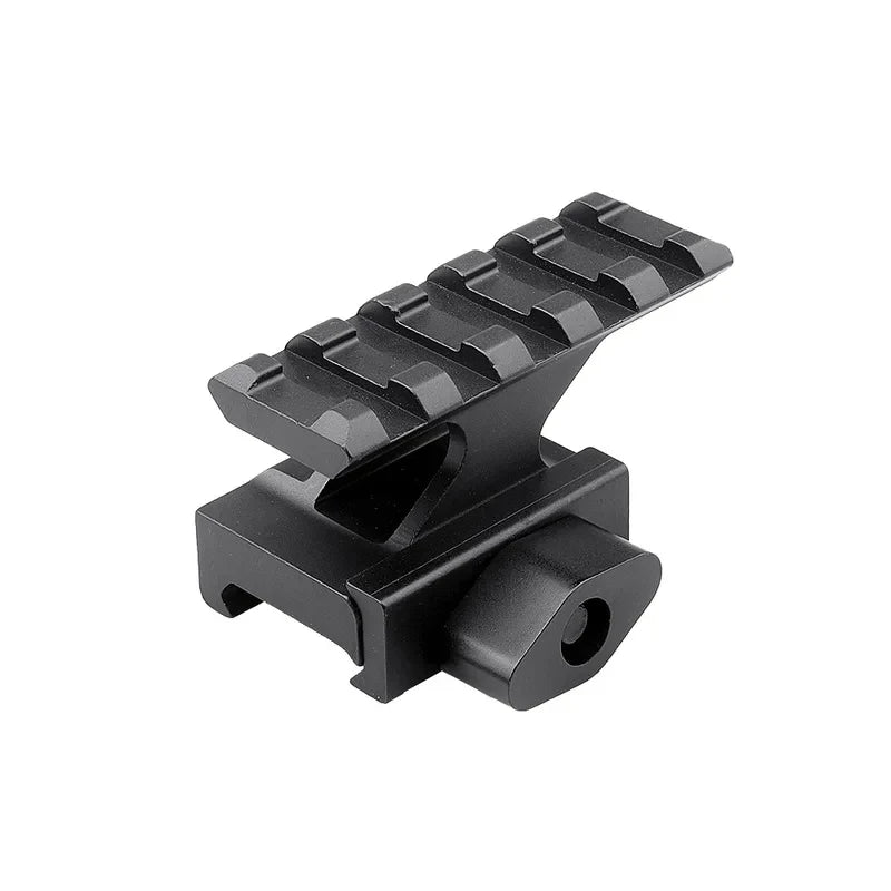 5-Slot QD Scope Riser Mount High Profile Red Dot Sight Base Adapter for 20mm Picatinny Rail, Tactical Toy Gun Accessories