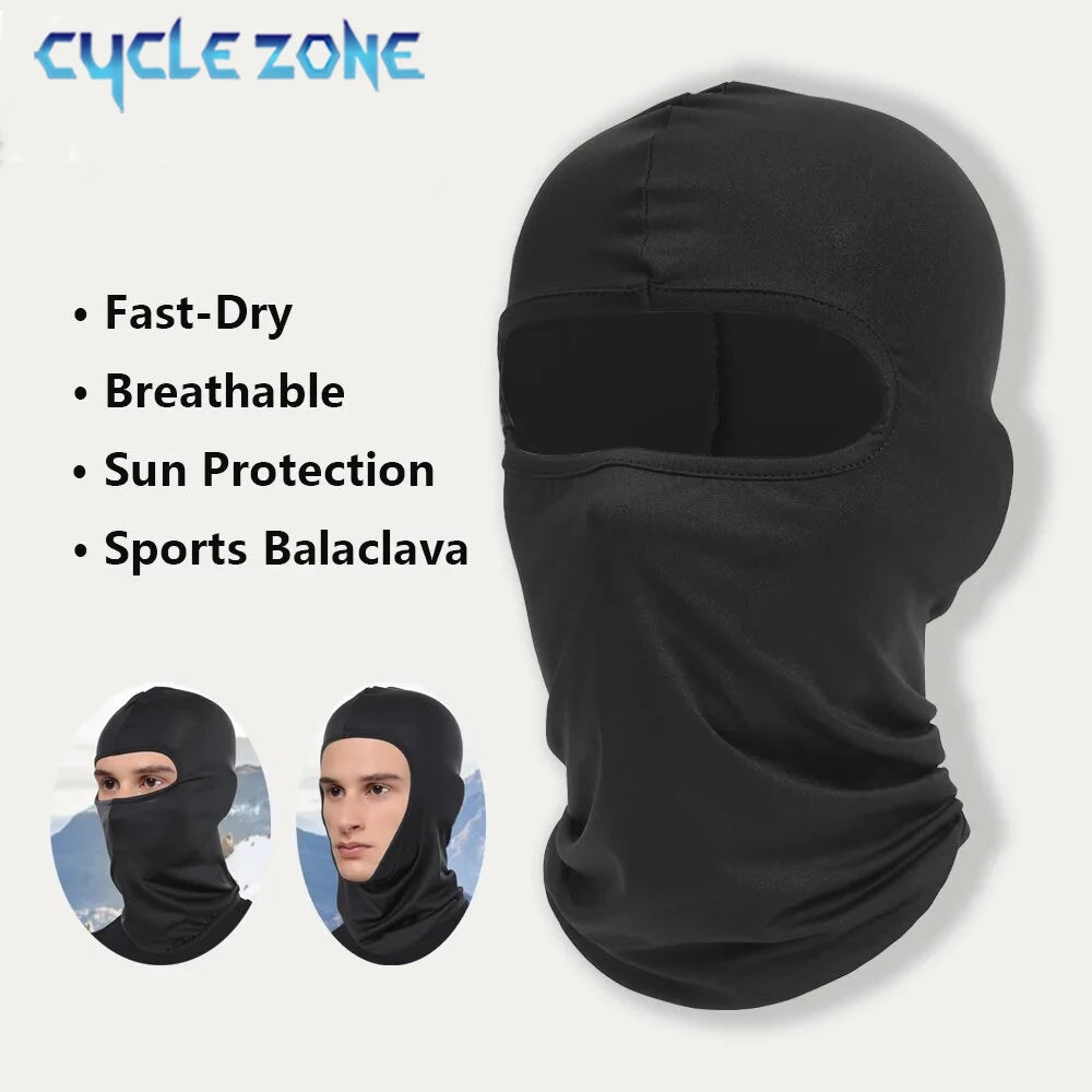 Cycling Mask Bicycle Full Face Cover Motorcycle Face Mask UV Protection Breathable Cool Universal Sports Scarf Outdoor Equipment
