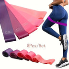Portable Fitness Workout Equipment Rubber Resistance Bands Yoga Gym Elastic Gum Strength Pilates Crossfit Women Weight Sports
