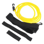 Summer Latex Tubes Swimming Training Safety Rope Elastic Adjustable Swimming Pool Exerciser TPE 4M Swim Training Resistance Belt