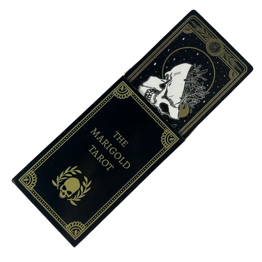 Big Size 12*7cm The Marigold Tarot Fortune Telling Divination Oracle Card Family Gathering Chess Game Leisure Table Game