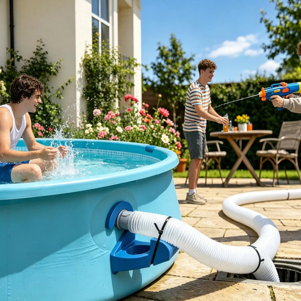 Pool Water Hose Holder 3Pcs Anti-Slip Tube Bracket Leak-Proof Swimming Pool Pipe Holders Accessories for Outdoor Garden Yard