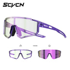 SCVCN Girls Sports Sunglasses Kids Cycling Glasses Photochromic UV400 Boys Baseball Outdoor Eyewear Running Hiking Sunglasses
