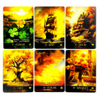 8.8*6.3cm Oracle Cards Game Fortune Telling & Spiritual Growth 36 Cards Oracle Deck , Perfect For Divination & Gift Giving