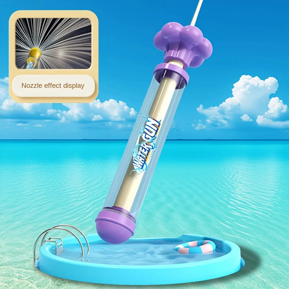 1pcs New Firework Fountain Water Gun - Super Soaker Squirt Gun Outdoor Water Balloon Battles Beach Party Drifting Adventure