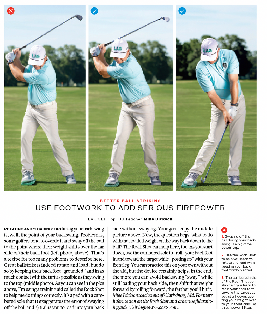 The RockShot™ Pressure Plate - Improve Balance and Weight Shift
