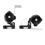 G33 G43 G45 Sight Fixed 3X 5X Magnifier Scope With Switch to Side Quick Detachable QD Mount For Hunting