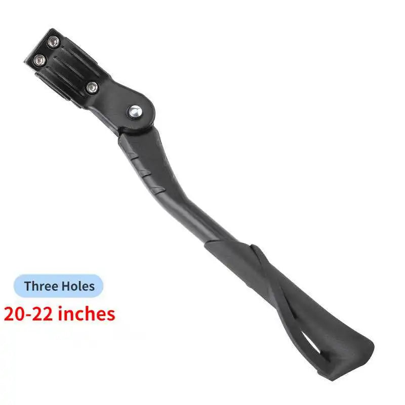 Kickstand Bike Single Support Lithium Battery Aluminum Alloy Side Foot Support Double Hole Adjustable Stand Sports Outdoor