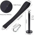 Fitness Arm Wrestling Training Strap Forearm Wrist Strengthener Arm Blaster Hand Grip Band For Gym Cable Machine WeightLifting