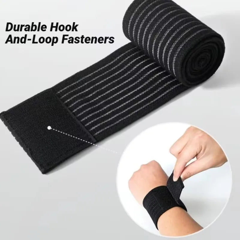 Adjustable Elastic Bandage Hand Sport Wristband Gym Support Wrist Brace Wrap Carpal Tunnel Sports Fitness Bracers Strap Stretchy