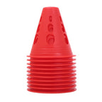 Sports Cones, 10 Pack Sports Cones Training Cones Traffic Cones Roller Skating Obstacle Training Agility Marker Cones 24BD