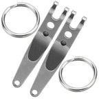 Outdoor Belt Clip Suspension Pocket Clip Key Holder with Keychain Mini Suspension Clip Keychain Pocket Clip