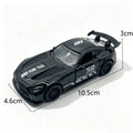 AMG Diecast Car Model, Alloy Sports Car Decor, 10.6cm Black Collectible Vehicle, Premium Desktop Ornament for Car Enthusiasts