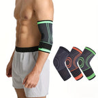 1pc Sports Elbow Protector For Men And Women, Joint Sleeve Protector Arm Sheath, Tennis Elbow Belt Strap Pressurized Winding